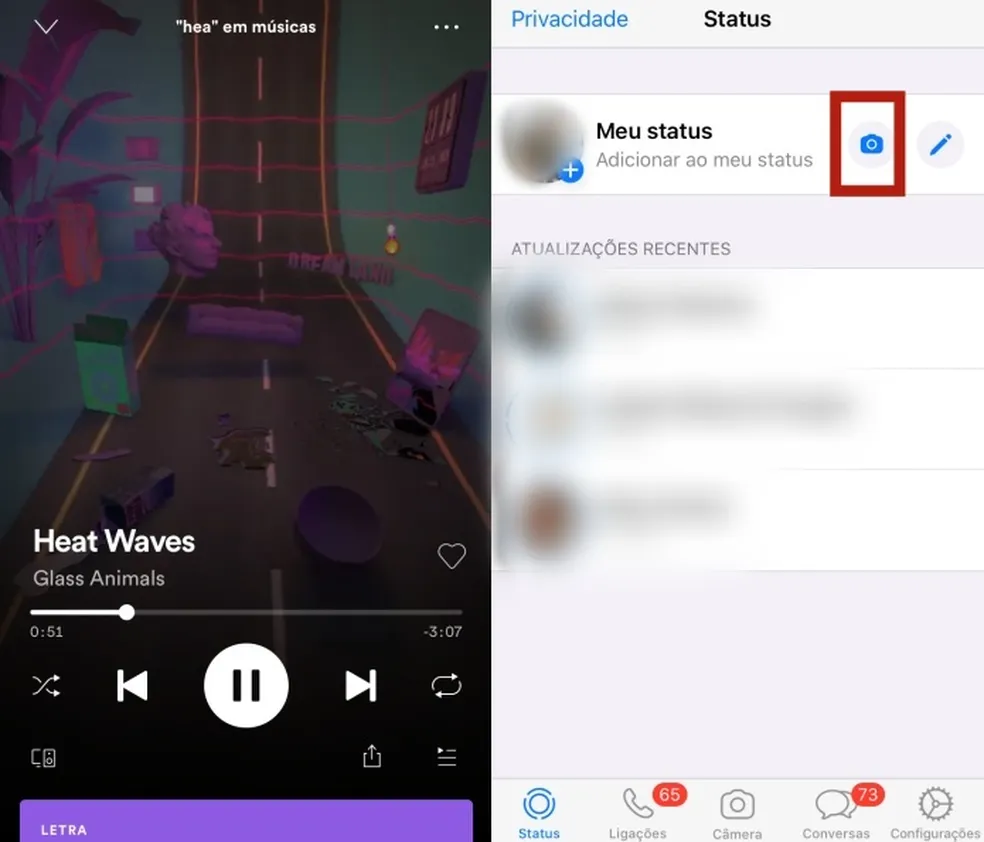 Aplicaciones para publicar fotos con música en tu WhatsApp